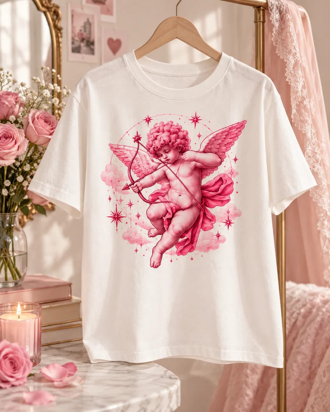 Polera Cupido Pink Mood