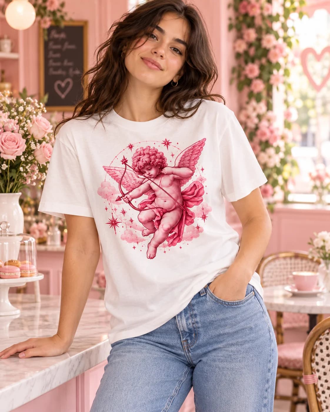 Polera Cupido Pink Mood
