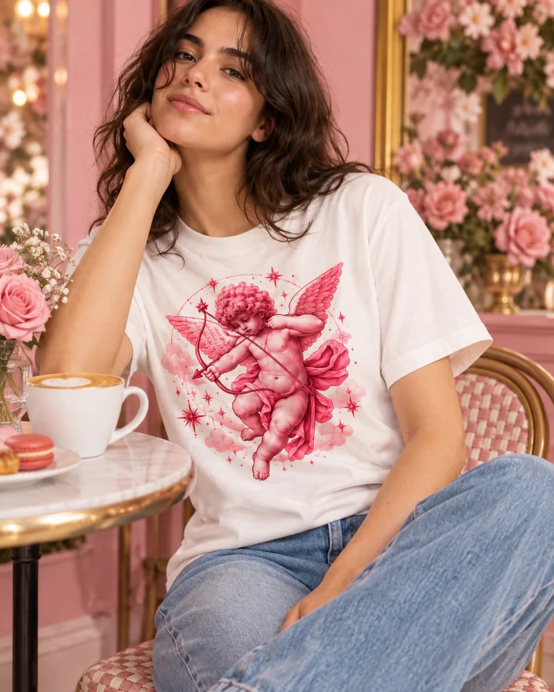 Polera Cupido Pink Mood
