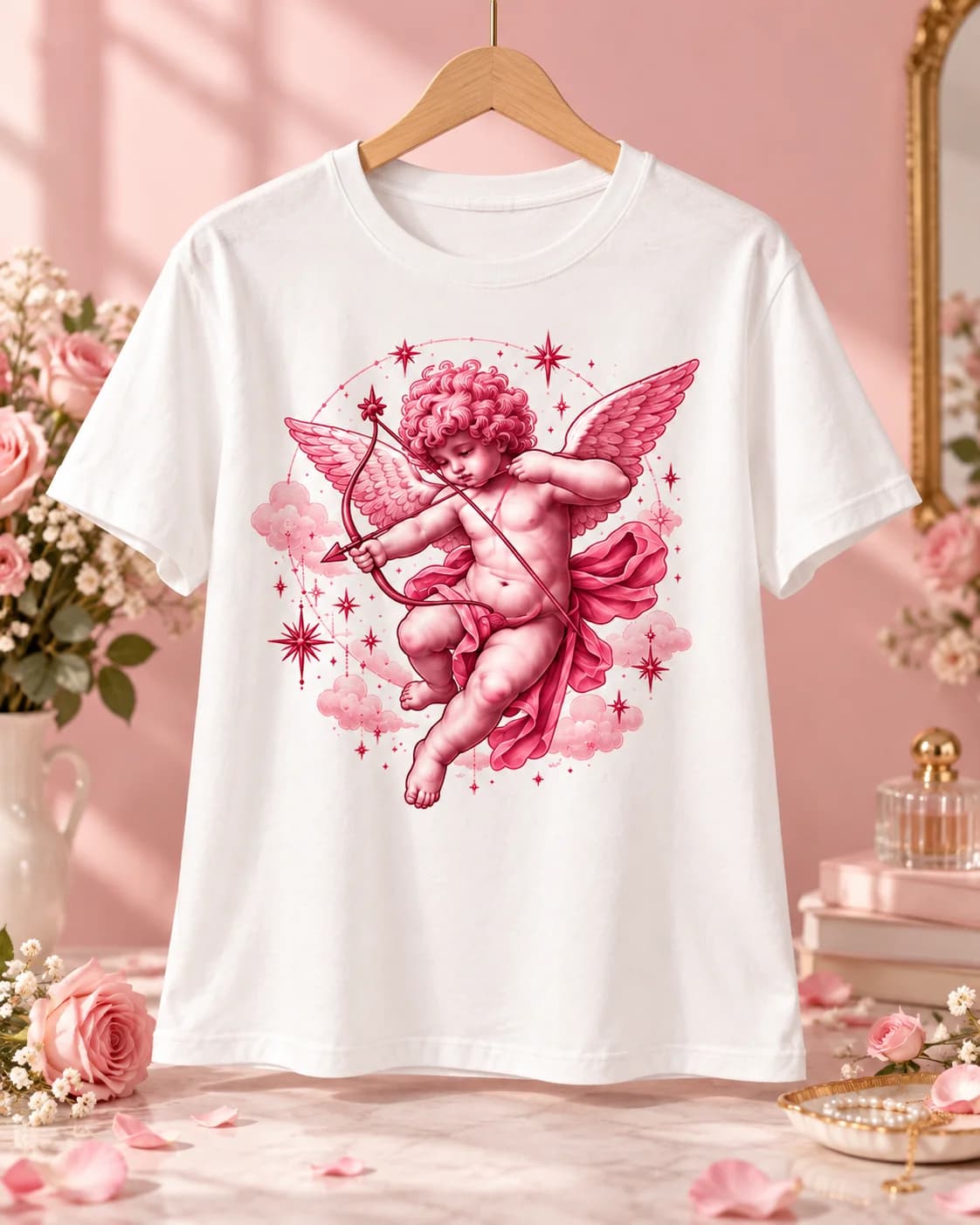 Polera Cupido Pink Mood